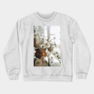 Sun-Kissed Dandelions: A Symbol of Hope and Renewal Crewneck Sweatshirt